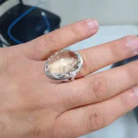 انگشتر در نجف با رکاب نقره