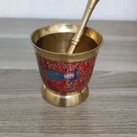 هاون هندی میناکاری