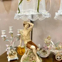 اباژور ایتالیایی کار دست قرن نوزدهم|چراغ خواب و آباژور|تهران, اکباتان|دیوار