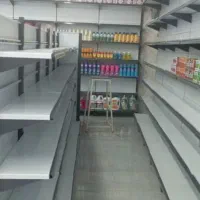 قفسه ویترین راک فرشگاهی و انباری نو و دست دو