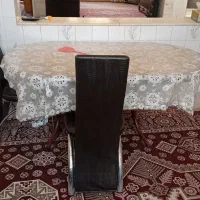 یک دست کامل مبل و یه کمد دو تیکه و  میز ناهار خوری|مبلمان خانگی و میز عسلی|اردکان, |دیوار