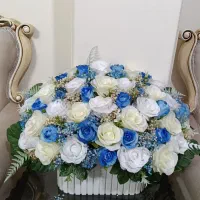 دو عدد سبدگل نوکادویی اسلامشهر