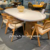 آریانا میز ناهارخوری لِووین و صندلی سوپرراش