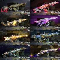 اکانت کالاف دیوتی موبایل 14 متیک گان، 17 لجند گان|کنسول، بازی ویدئویی و آنلاین|ابریشم, |دیوار