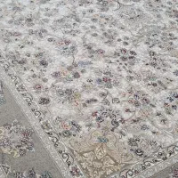 یک جفت فرش ۹ متری  زمرد مشهد هفتصد شانه افشان