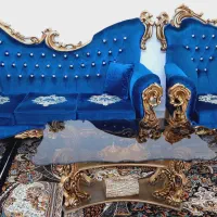 مبل سلطنتی به همراه میز نهار خوری|مبلمان خانگی و میز عسلی|بیرجند, |دیوار