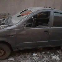 تیبا تصادفی مدل ۹۵|خودرو سواری و وانت|خرمشهر, |دیوار