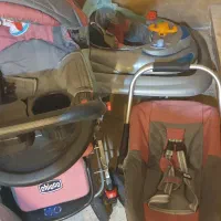 کالسکه کودک مارک چیکو و کریر ست و روروئک