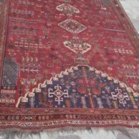 قالی دست بافت دو سر ناظم