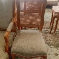مبل کلاسیک استیل فرانسوی و نهارخوری ۴ نفره|مبلمان خانگی و میز عسلی|تهران, ائمه اطهار|دیوار