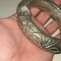 دستبند النگو قدیمی مفرغ ساسانی