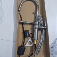شیراشپزخونه دومنظوره رنگ کروم