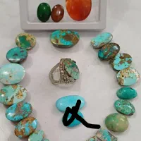 سنگ فیروزه نیشابور نگینی