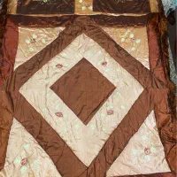 روتختی دونفره ساتن و پتو