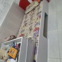 تخت نوجوان دخترانه|تخت و سرویس خواب|مشهد, رده|دیوار