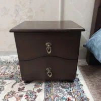 تخت خواب دو نفره با تشک|تخت و سرویس خواب|میبد, |دیوار