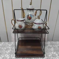 استند وسه تیکه چایی خوری|ظروف سرو و پذیرایی|مشهد, گلبرگ|دیوار