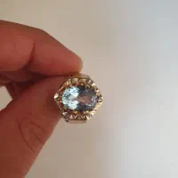 انگشتر توپاز سوئیسی|جواهرات|سمنان, |دیوار