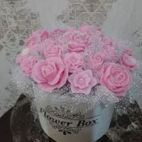 باکس گلهای شمعی