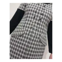 سارافون زنانه بلند چاک دار