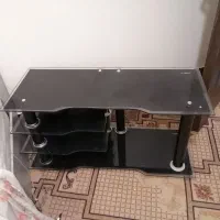 میز تلوزیون شیشه ای محکم