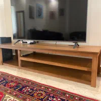میز تلویزیون تمام چوب