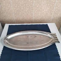 دیس گلسرخی دیس استیل قدیمی|ظروف سرو و پذیرایی|شیراز, جوادیه|دیوار