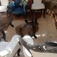 مبل سلطنتی 9 نفره|مبلمان خانگی و میز عسلی|گلبهار, شهر جدید گلبهار|دیوار