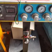 خط رنگ استاتیک نو(بدون کارکرد و زیر قیمت)