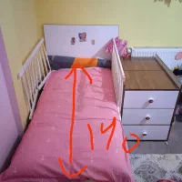 تخت کودک کامل MDF