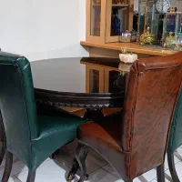 میز ناهار خوری چوب گردو