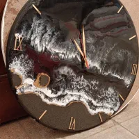 ساعت های رزینی|ساعت دیواری و تزئینی|سلماس, |دیوار