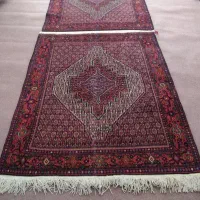 فرش دست بافت کوردی ژیرجانمازی،پشم،تک پو،سالم وتمیز