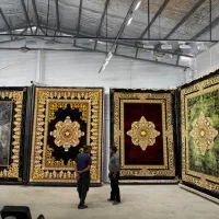 فرش شاهرخی ۱۲۰۰شانه جفت ۱۲ متری