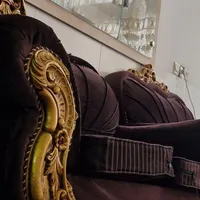مبلمان هفت نفره سلطنتی|مبلمان خانگی و میز عسلی|اصفهان, عاشق‌آباد|دیوار
