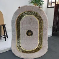 فرش بیضی خزدار ترک|فرش|تهران, عبدل‌آباد|دیوار