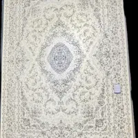 یک جفت فرش ۹ متری اکبند کرم رنگ