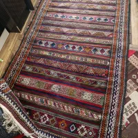 گلیم دستباف پشم|گلیم، جاجیم، گبه|شاهین‌شهر, شهرک گلدیس|دیوار