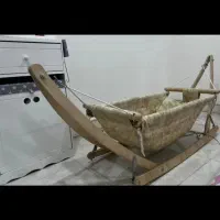 ننو چوبی|تخت و صندلی بچه|لامرد, |دیوار