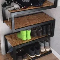 رگال و تزئینات فلزی|کتابخانه، شلف، قفسههای دیواری|الوند, |دیوار