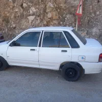 پراید ۱۳۲ سفید رنگ مدل ۱۳۹۰