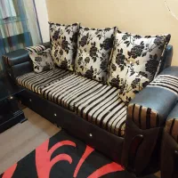 میل هفت نفره راحتی چرم