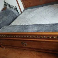 سرویس خواب دو نفره بهترین چوب|تخت و سرویس خواب|کرج, مهرویلا جنوبی|دیوار