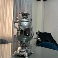 سماور گازی ضخیم مارک گل سرخ کاملا نو