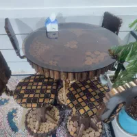 میز صندلی چوبی مناسب رستوران کافه|میز و صندلی غذاخوری|بم, |دیوار