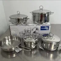 سرویس قابلمه استیل کرکماز مدینگ ترکیه حک شده