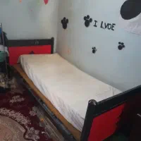 تخت تک نفره فلزی