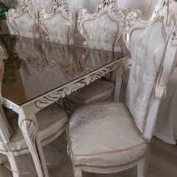 میز ناهار خوری ۸ نفره کلاسیک نو|میز و صندلی غذاخوری|آباده, |دیوار