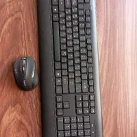کیبرد حرفه ای و موس هر دو بیسیم
