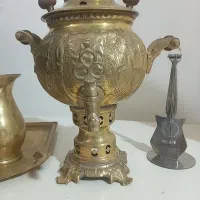 سماور برنجی|صنایع دستی و سایر لوازم تزئینی|تهران, شهرک ولیعصر شمالی|دیوار